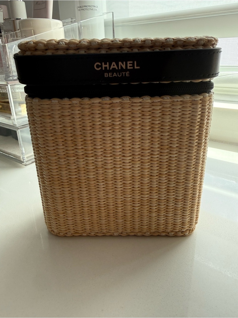 CHANEL beauty cosmetic bag